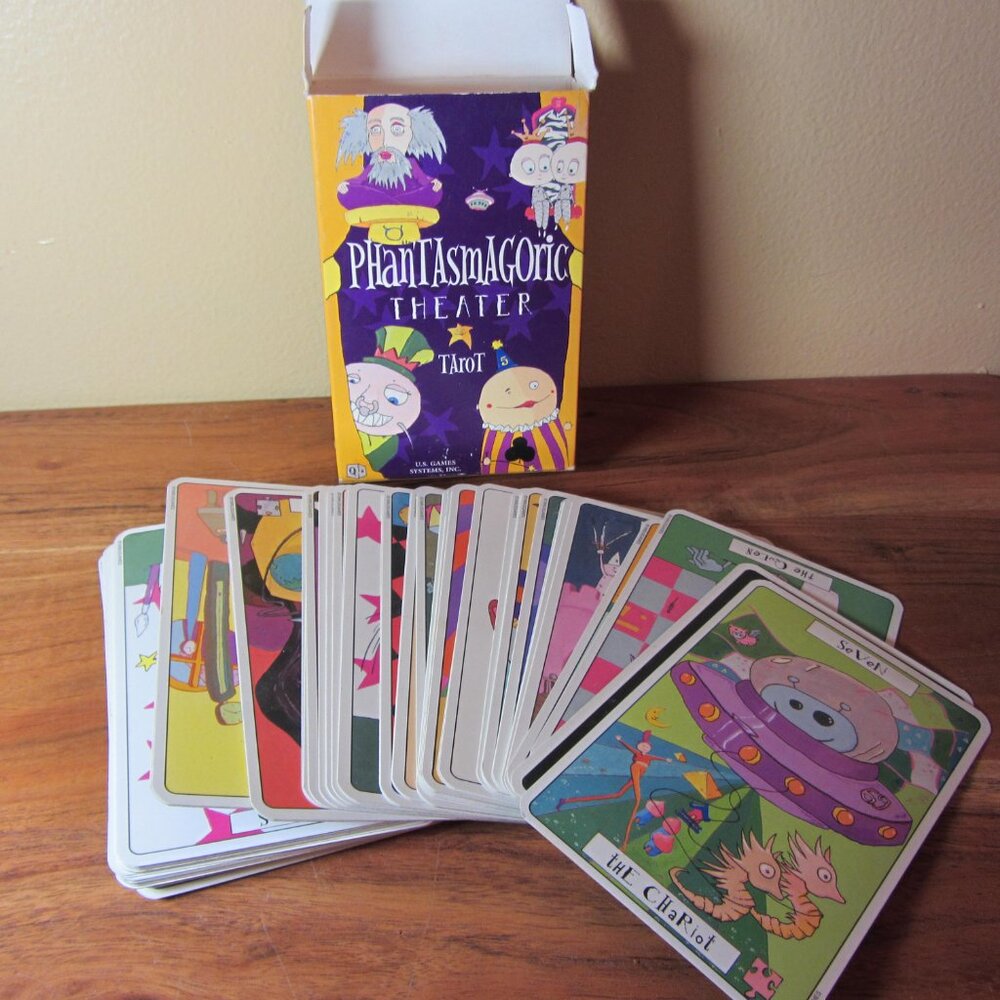 phantasmagoric theater tarot deck graham cameron UNUSED 1999 (B52)